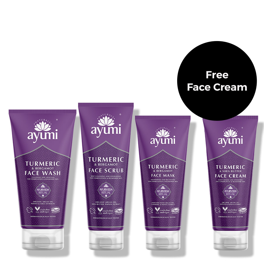 Ayumi Ritual Face Wash and Cream Set